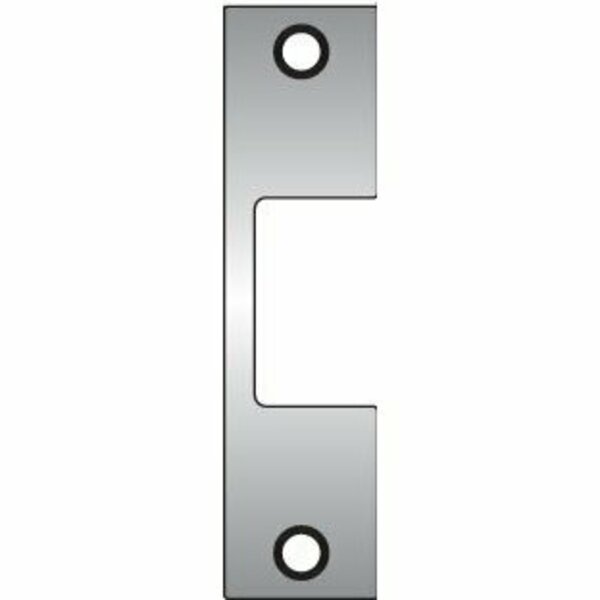 Hes J Faceplate for 1006 Strike Satin Stainless Steel Finish J630